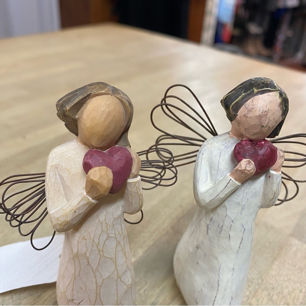 WILLOW TREE Angel Of The Heart Figurines NWT - Picture 2 of 6
